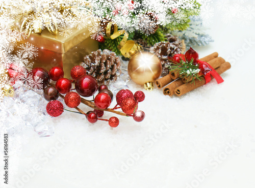 Photo: Christmas background Christmas background