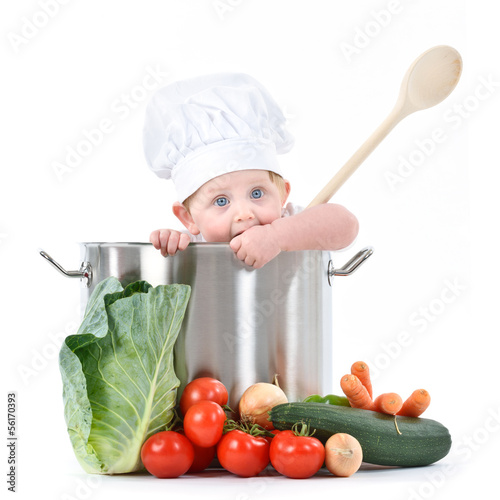 Photo: Babykoch im Topf Babykoch im Topf