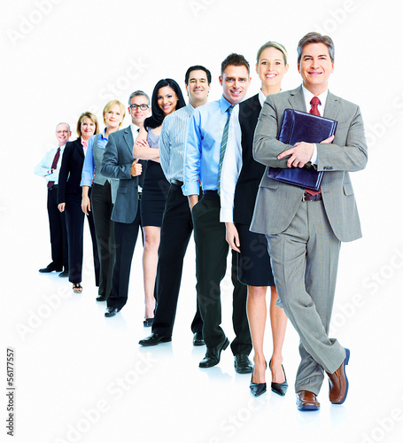 Photo: Business people team. Business people team.