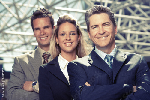 Photo: Group of business people. Group of business people.
