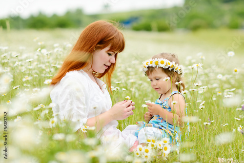 Photo: family in field family in field