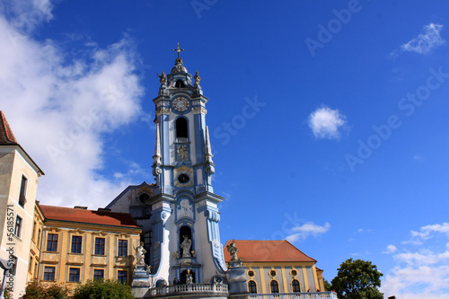 Photo: Stiftskirche in Dürnstein (Wachau) Stiftskirche in Dürnstein (Wachau)