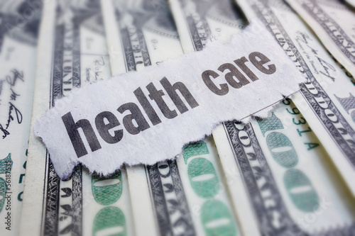 Photo: health care cash health care cash