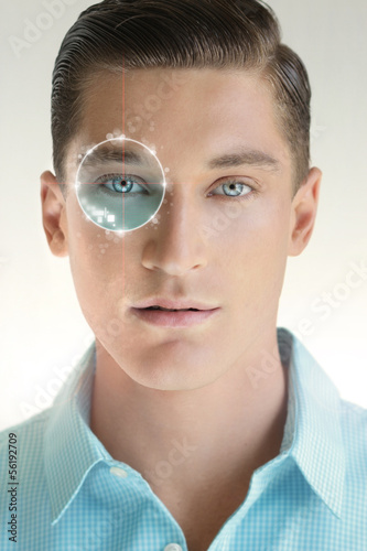 Photo: Man with eye Man with eye