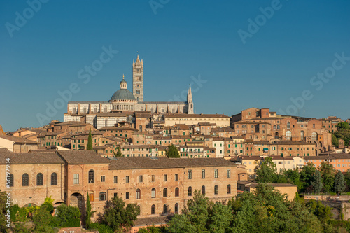 Photo: Panorama of Siena, Tuscany, Italy Panorama of Siena, Tuscany, Italy
