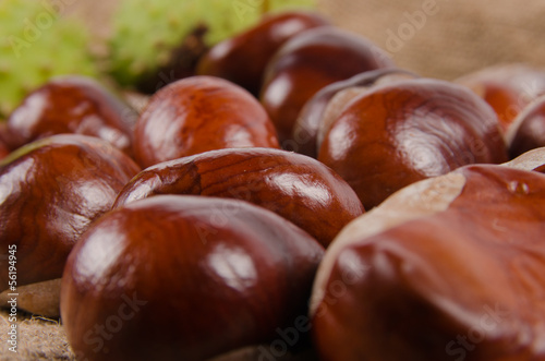 Photo: Sweet chestnuts Sweet chestnuts