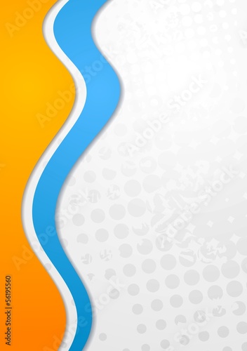 Vector: Colourful corporate vector waves design Colourful corporate vector waves design