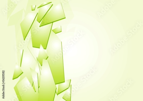 Vector: Corporate glass splinters design Corporate glass splinters design