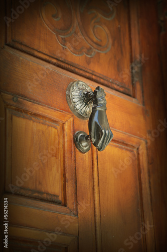 Photo: Old door knocker Old door knocker