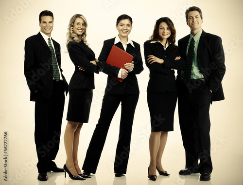 Photo: Business people team Business people team
