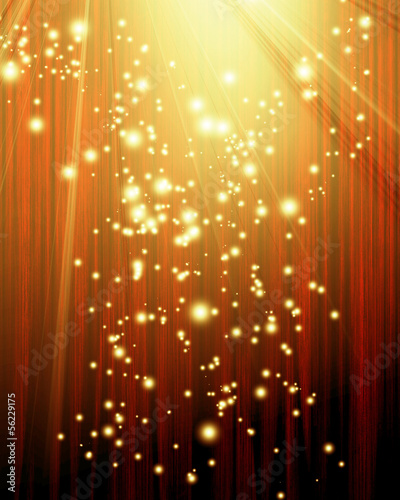 Illustration: red curtain with spotlight red curtain with spotlight