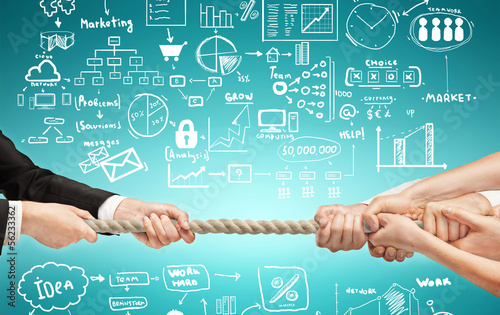 Photo: teamwork concept teamwork concept