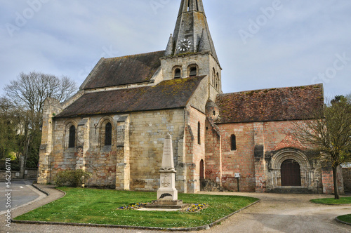 Photo: France, the church of Gaillon sur Montcient in Les Yvelines France, the church of Gaillon sur Montcient in Les Yvelines
