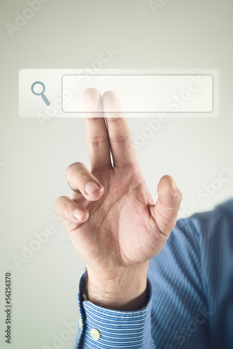 Photo: Internet search concept Internet search concept