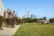 Agora sculpture in Chicago Agora sculpture in Chicago