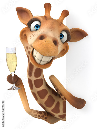 Illustration: Giraffe Giraffe
