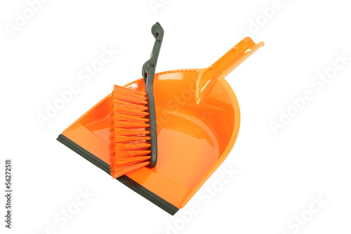 Photo: Brush and dustpan Brush and dustpan