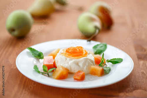 Photo: Fruit Panna Cotta Fruit Panna Cotta