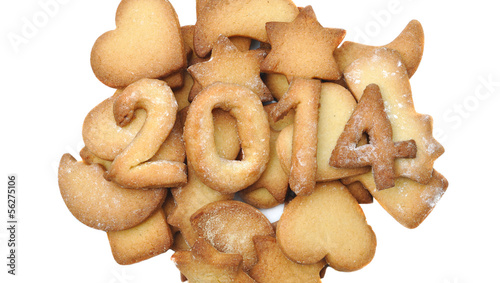 Photo: 2014 en biscuit 2014 en biscuit