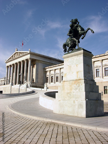 Photo: Vienna,parliament building Vienna,parliament building