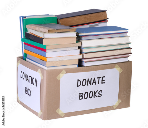 Photo: Books donation box Books donation box