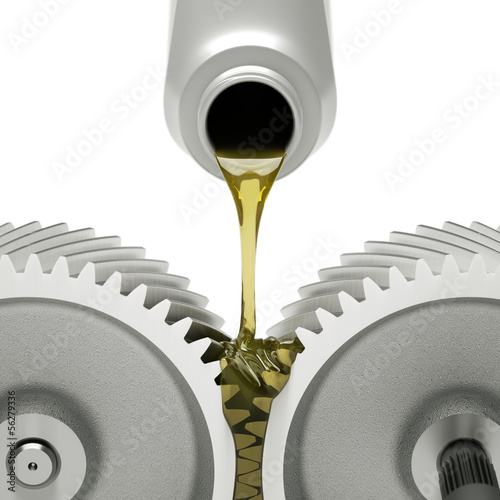 Illustration: Oiling Gears Oiling Gears