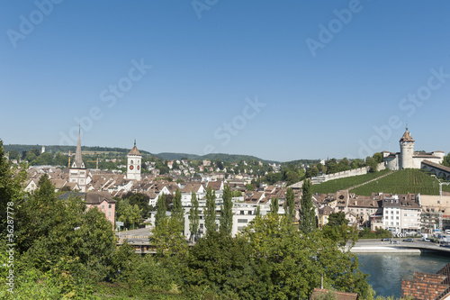 Photo: Schaffhausen, Altstadt und Stadtmauer, Festung Munot Schaffhausen, Altstadt und Stadtmauer, Festung Munot