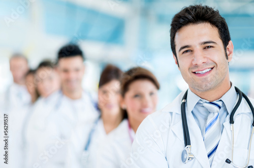 Photo: Male doctor at the hospital Male doctor at the hospital
