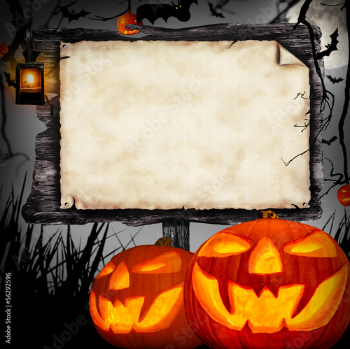 Photo: halloween concept halloween concept