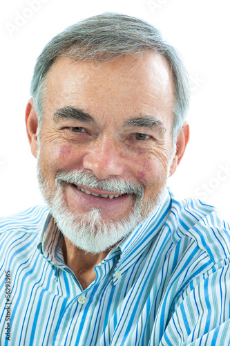 Photo: Portrait of handsome senior man Portrait of handsome senior man
