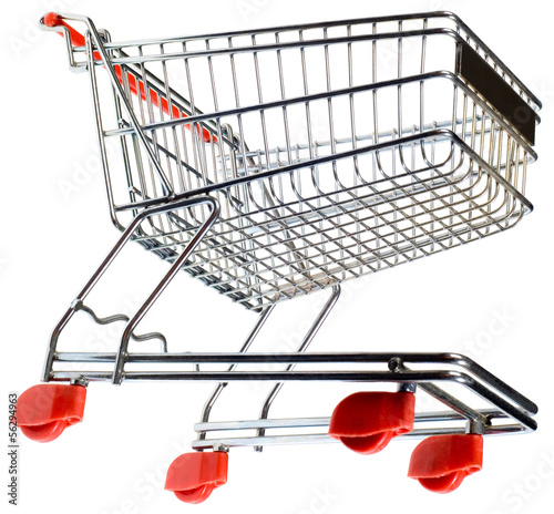 Photo: Supermarket Pushcart Cutout Supermarket Pushcart Cutout