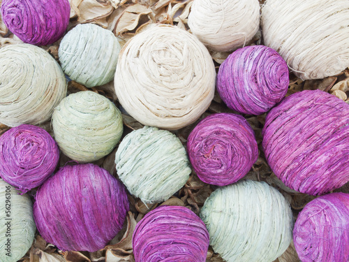Photo: natural background balls natural background balls