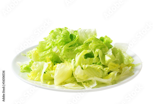 Photo: Iceberg lettuce salad Iceberg lettuce salad