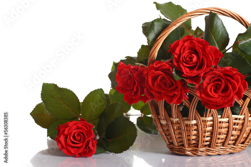 Photo: bouquet of red roses bouquet of red roses