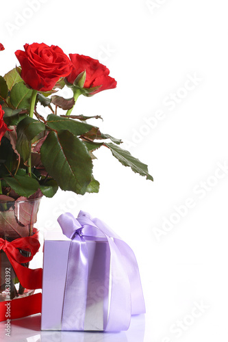 Photo: bouquet of red roses bouquet of red roses