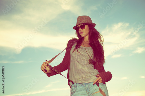 Photo: hipster girl hipster girl