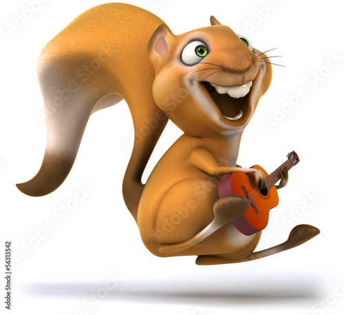 Illustration: Squirrel Squirrel