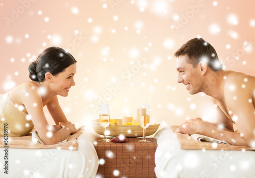Photo: couple in spa couple in spa