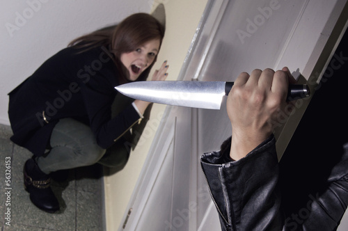 Photo: Murder behind the Door Murder behind the Door