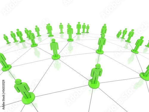 Illustration: Human Network Human Network