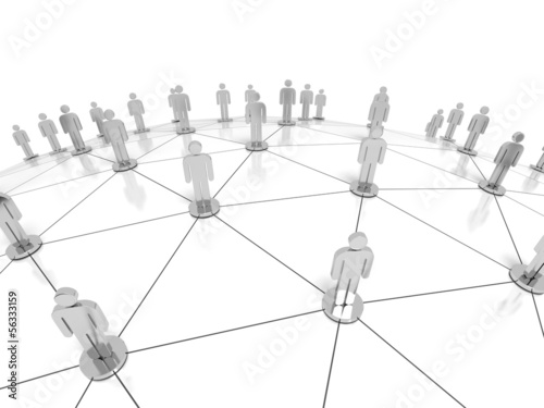 Illustration: Human Network Human Network