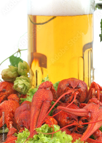 Photo: Beer crawfish Beer crawfish