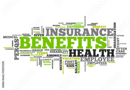 Illustration: Word Cloud "Benefits" Word Cloud "Benefits"