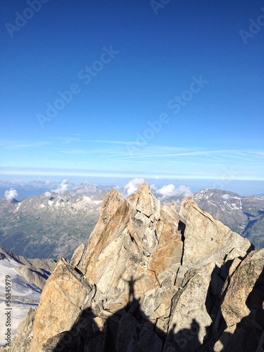 Instant Collection: Man on top of a mountain Man on top of a mountain