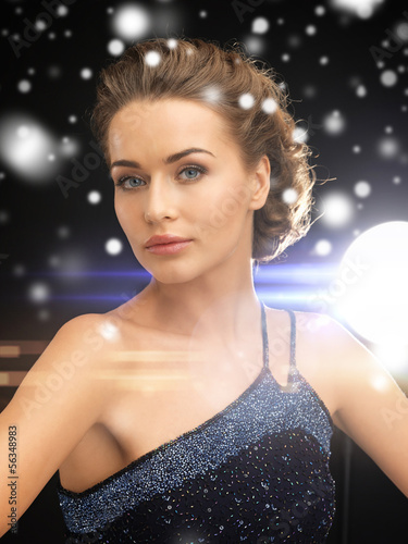 Photo: woman in evening dress woman in evening dress
