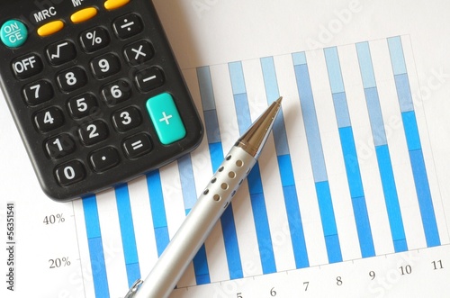 Photo: business chart business chart