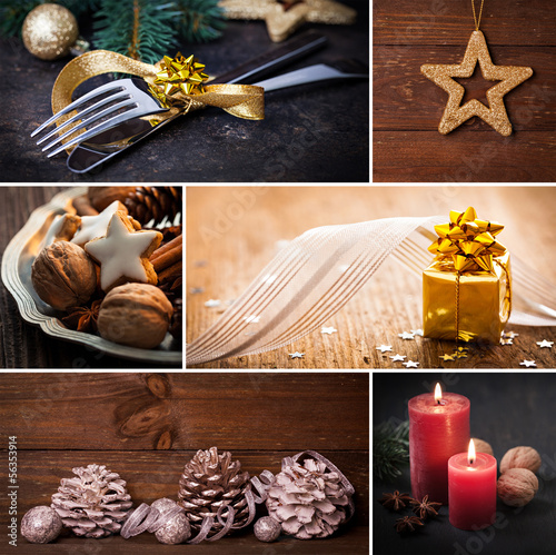 Photo: Collage zu Weihnachten Collage zu Weihnachten