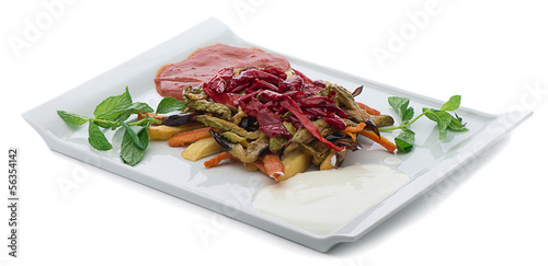 Photo: Stir-Fried Vegetables Stir-Fried Vegetables