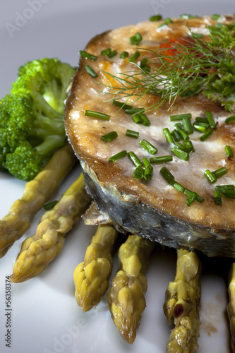 Photo: vegetables with fish vegetables with fish