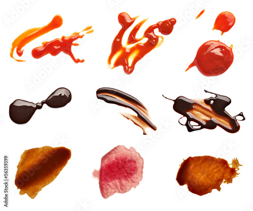 Photo: stain fleck coffee wine chocolate ketchup food stain fleck coffee wine chocolate ketchup food